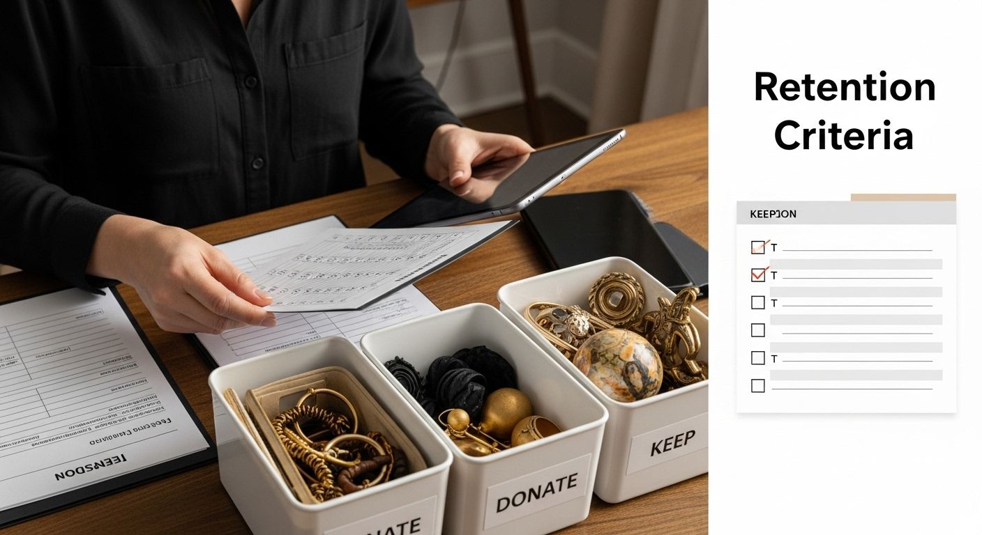 decluttering sentimental items