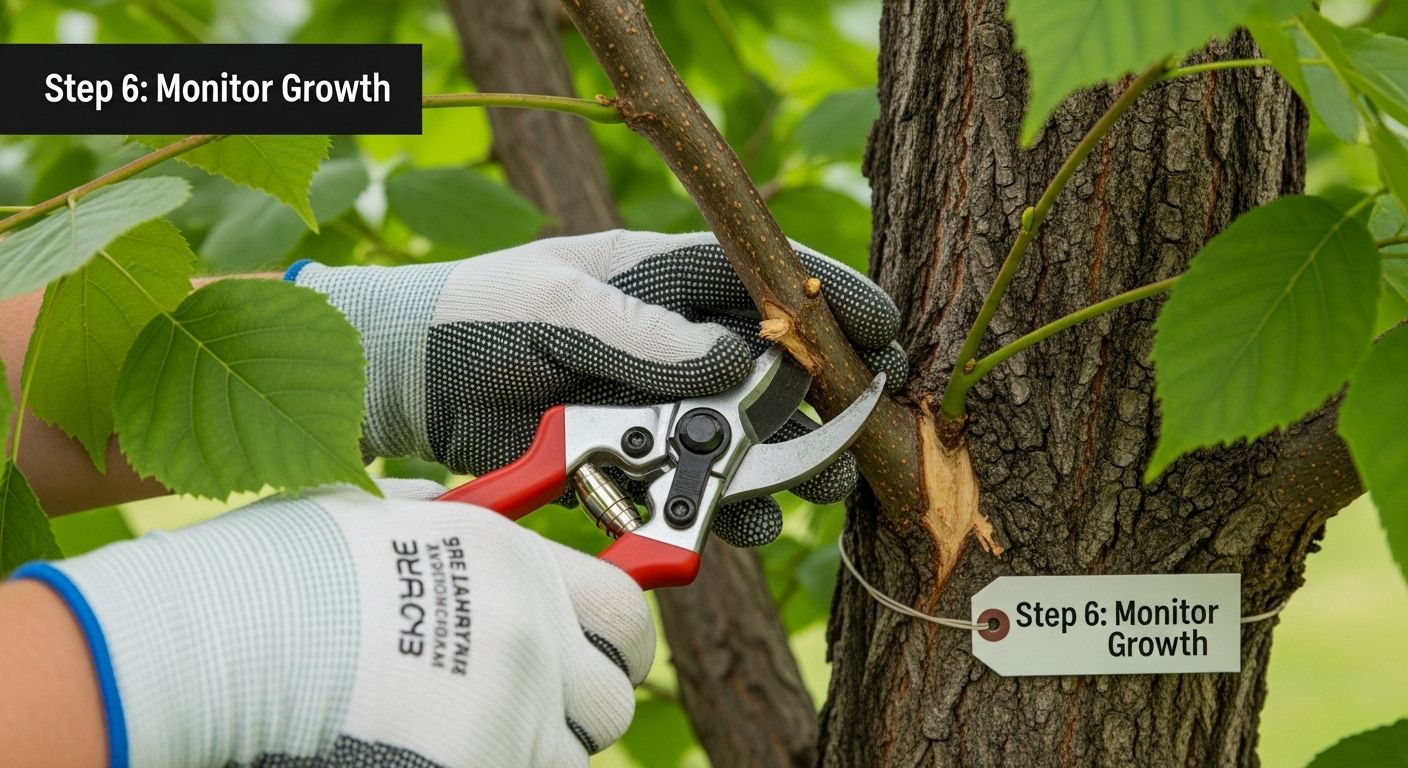 pruning water sprouts