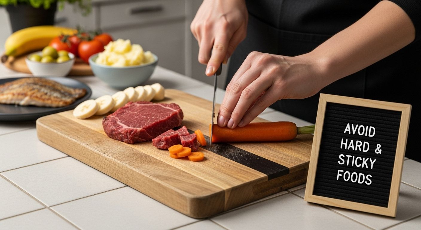 dental implant food preparation