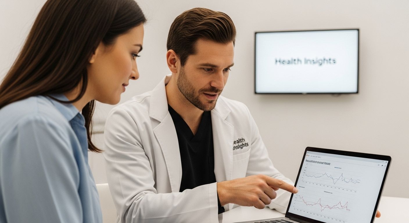 doctor patient blood test discussion