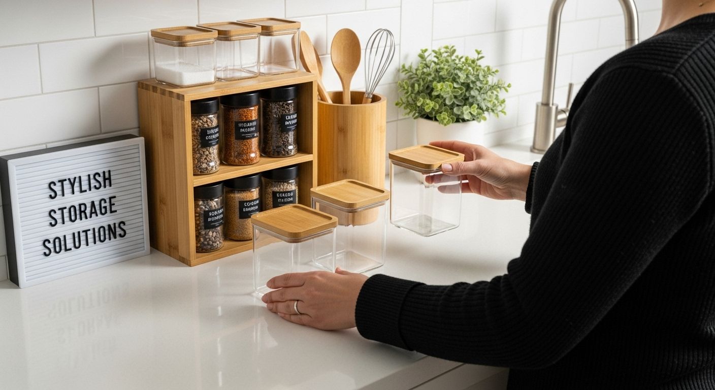 kitchen containers organization