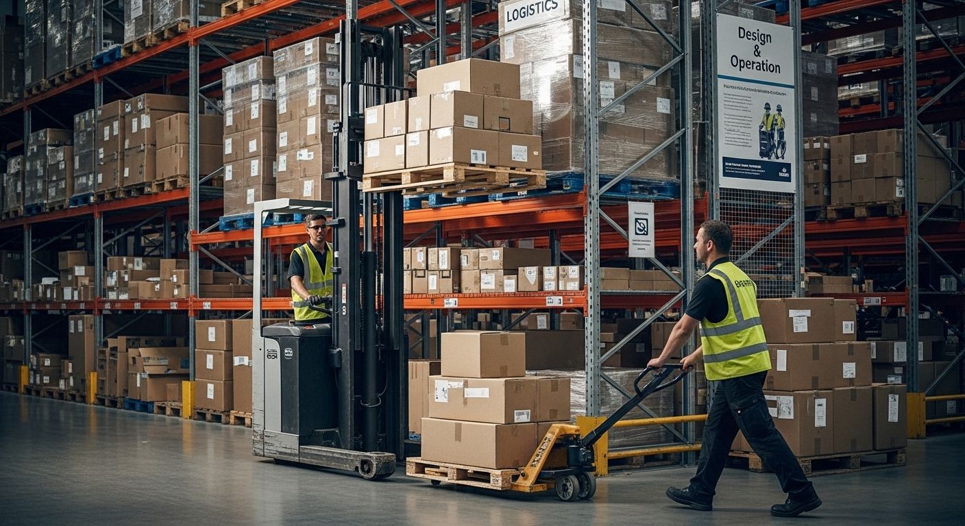 forklift pallet jack operation