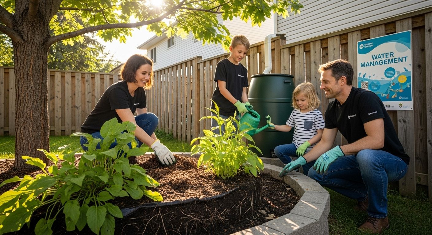rain garden flood control