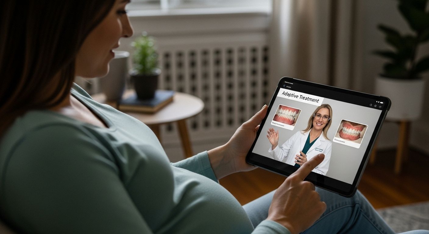 pregnant woman telehealth orthodontic