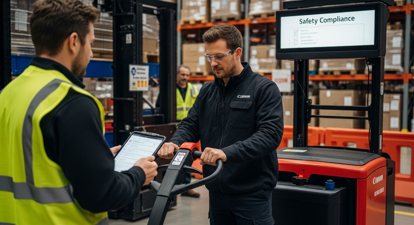 safety compliance pallet jack
