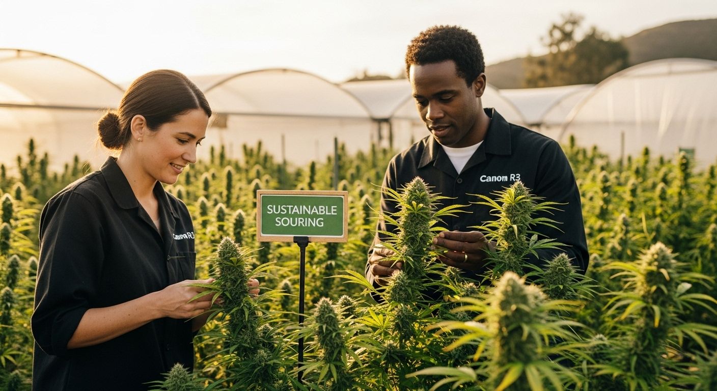 sustainable sourcing cannabis farm