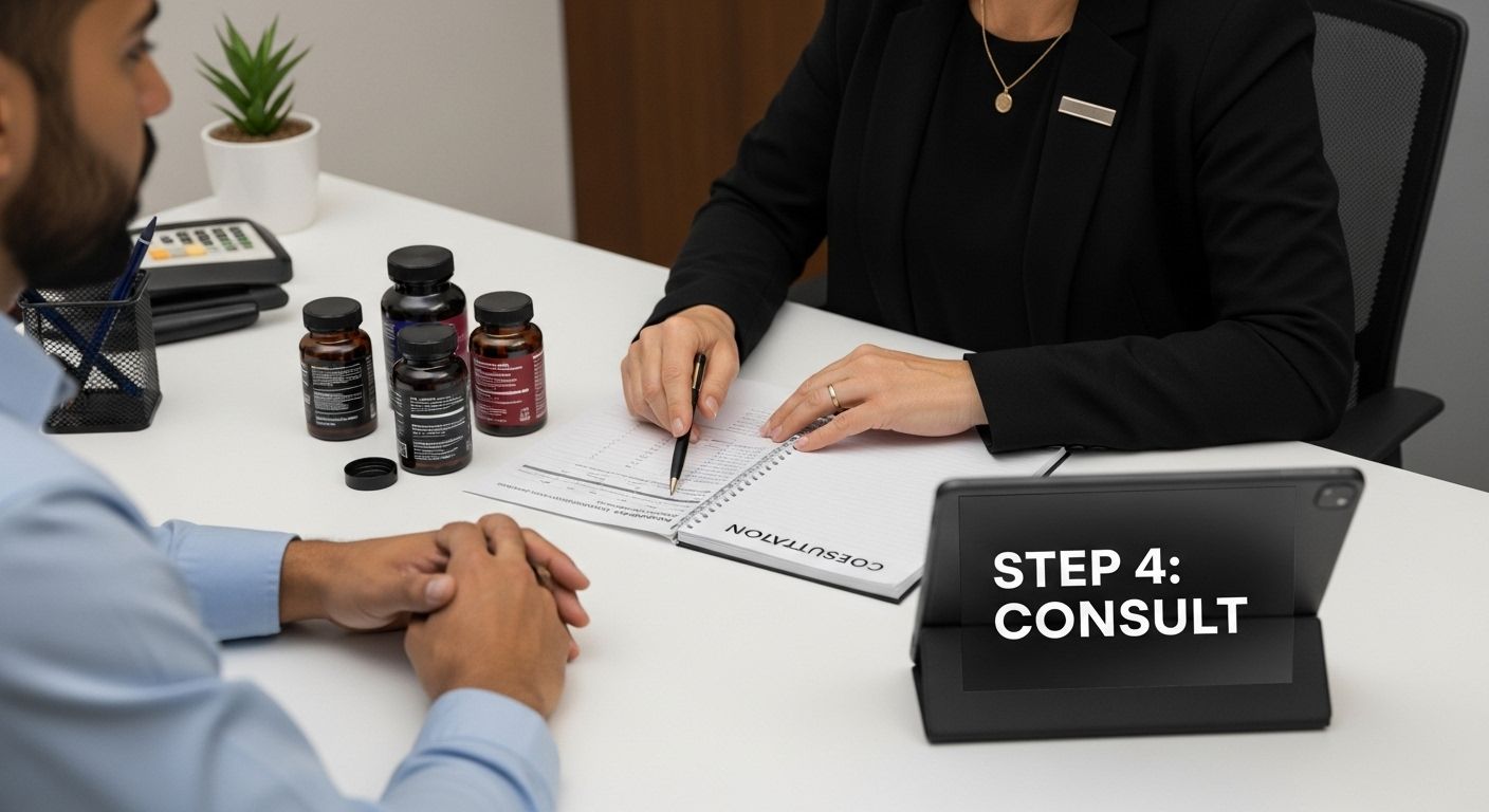 supplement consultation step