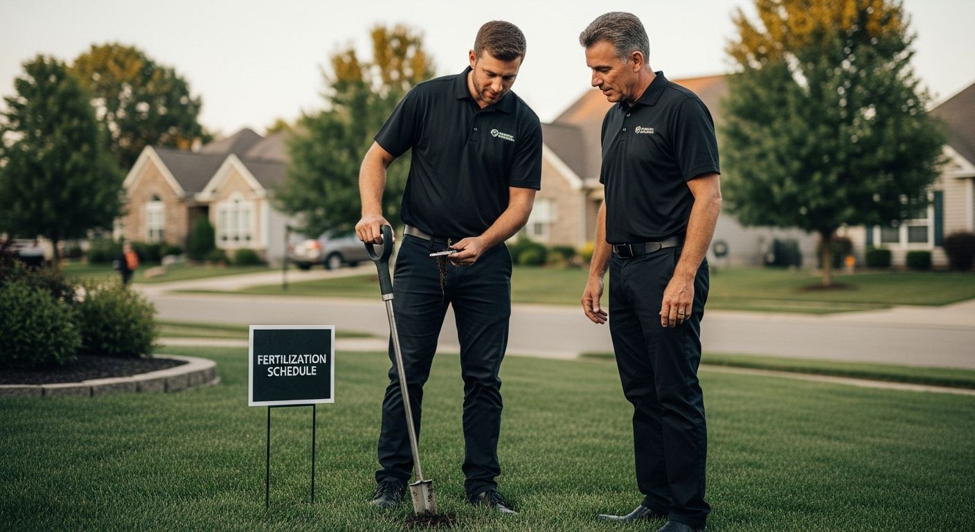 lawn soil test fertilization