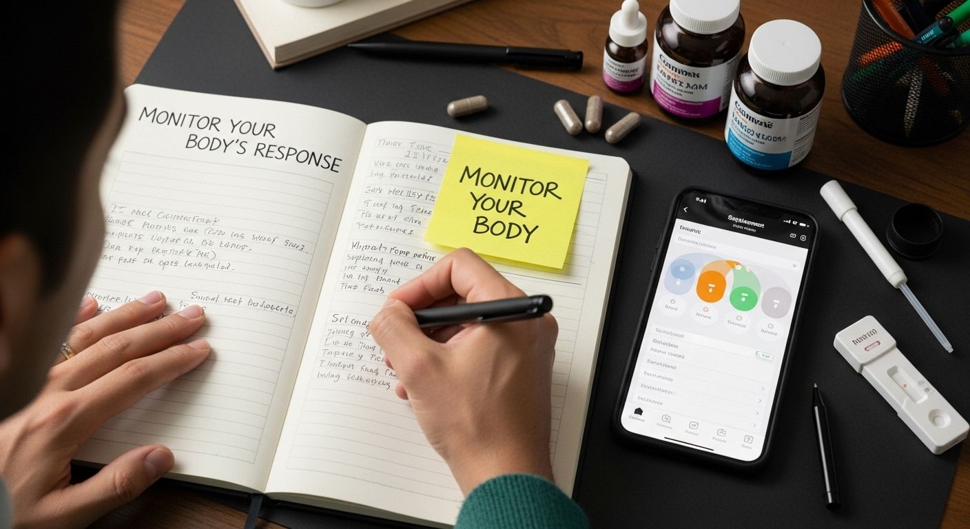 supplement tracking journal app