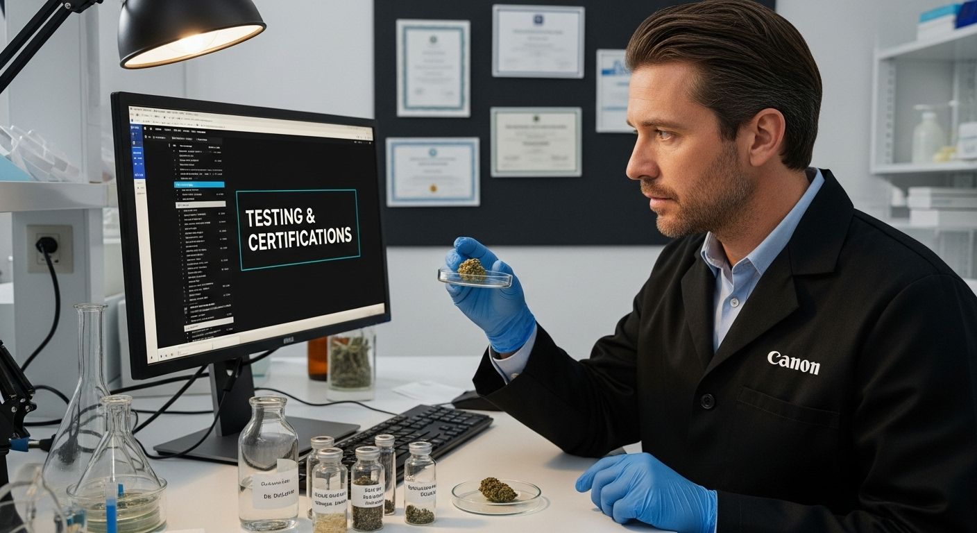 cannabis testing certifications