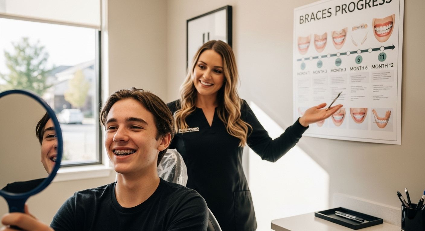 braces progress patient