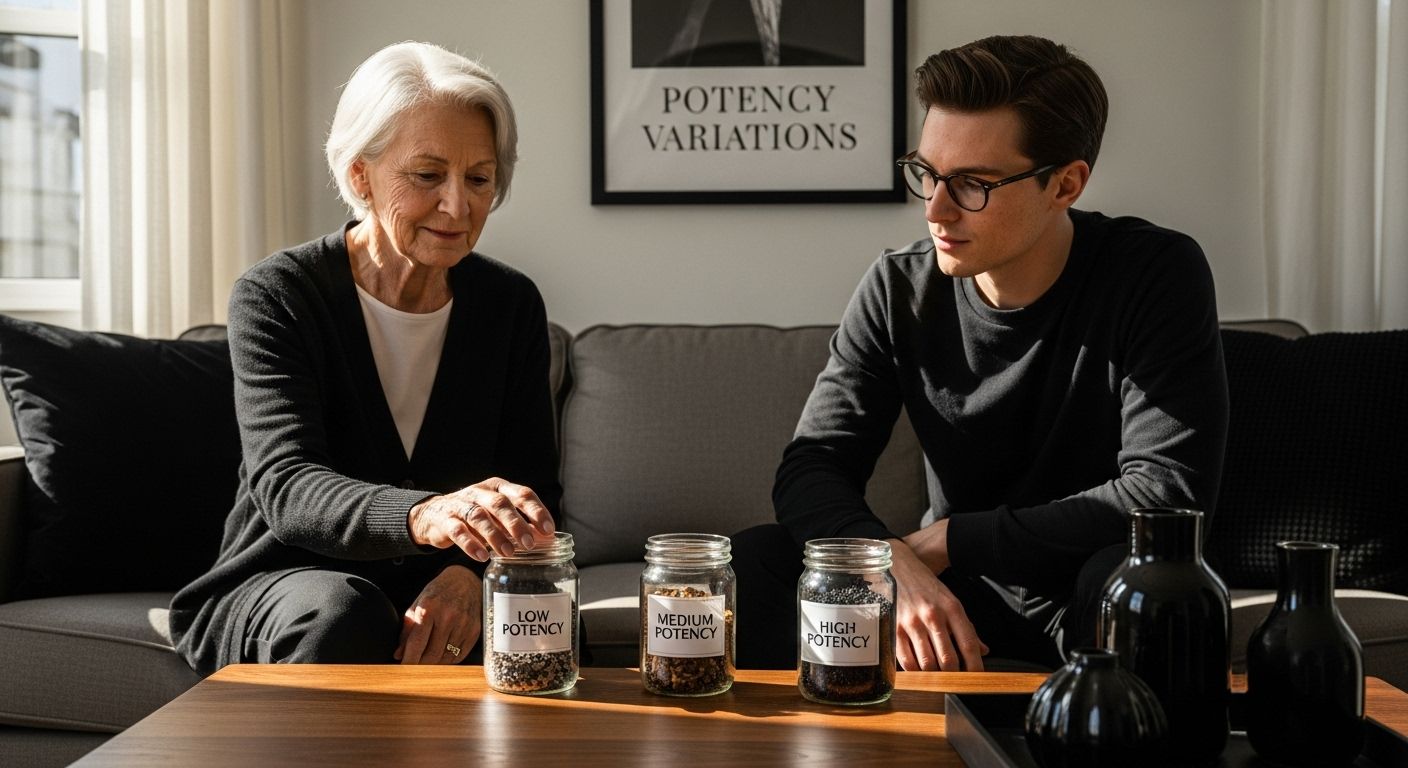 potency variations cannabis