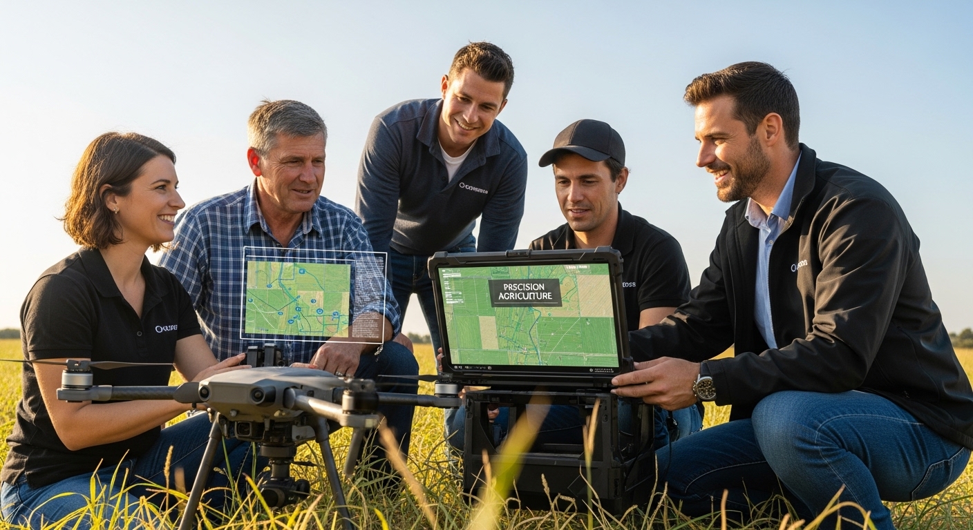 precision agriculture drone team