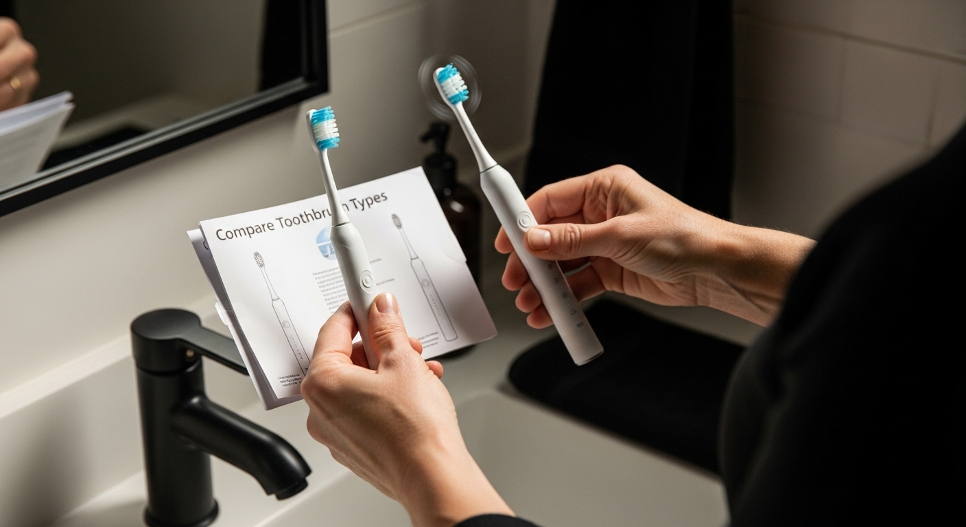 compare toothbrush types