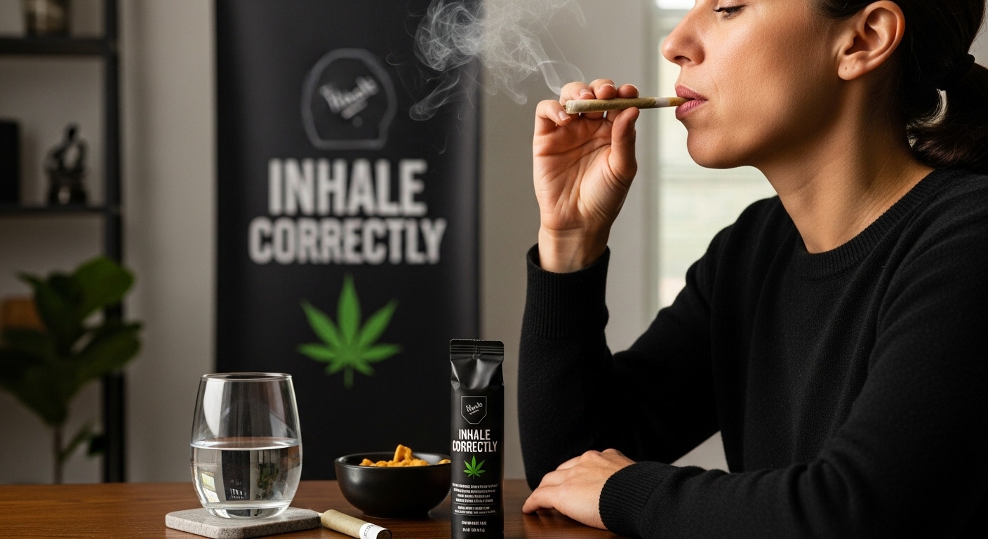 pre roll inhalation technique