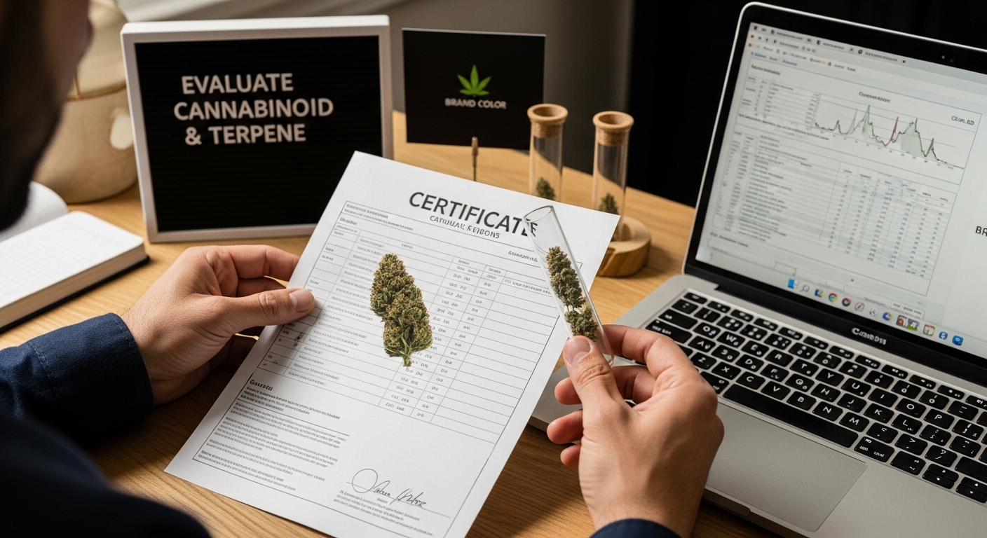 cannabinoid terpene evaluation