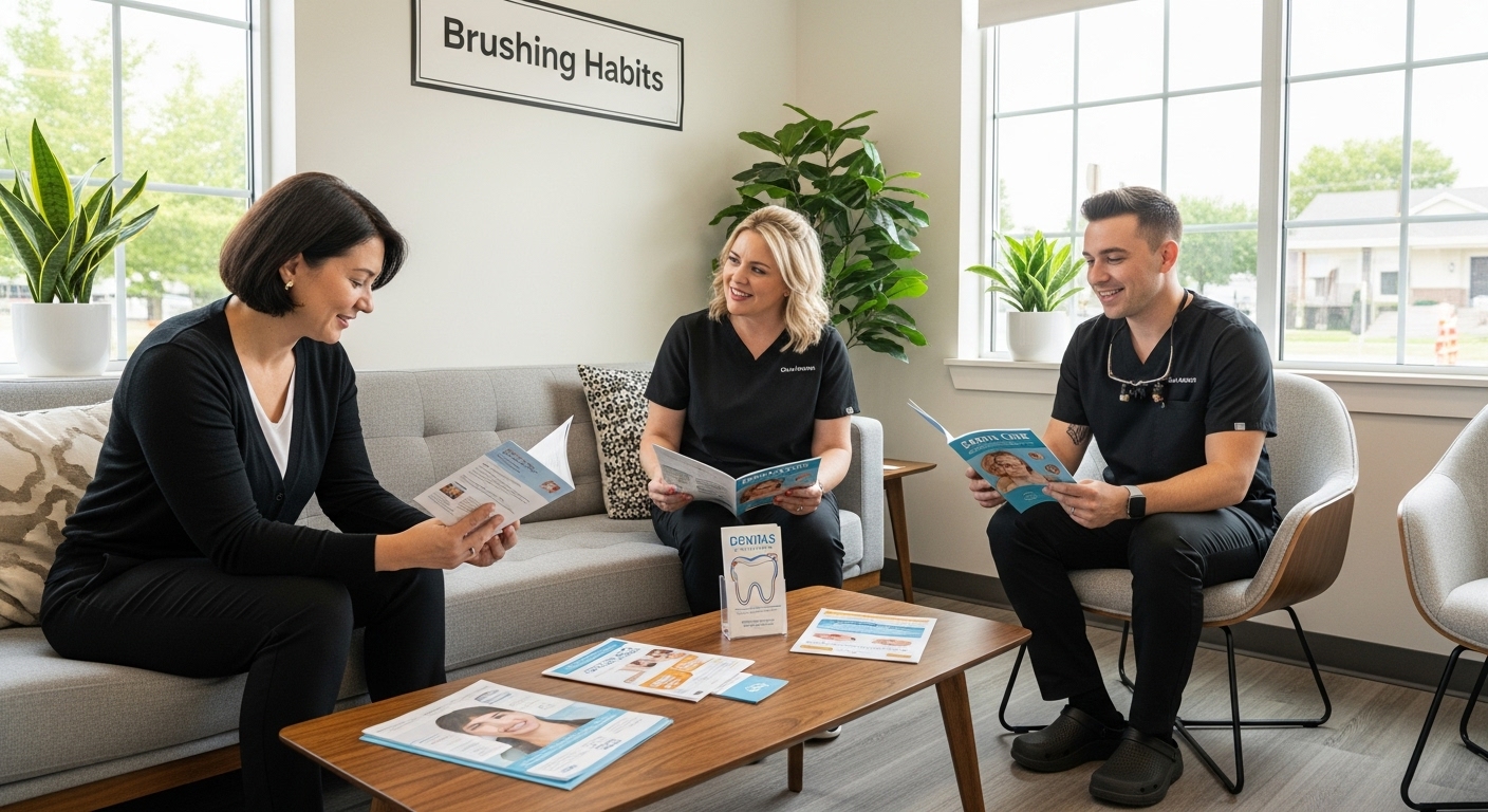 dental clinic brushing habits
