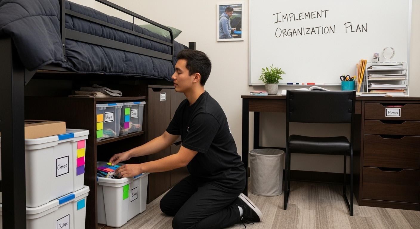 implement dorm organization