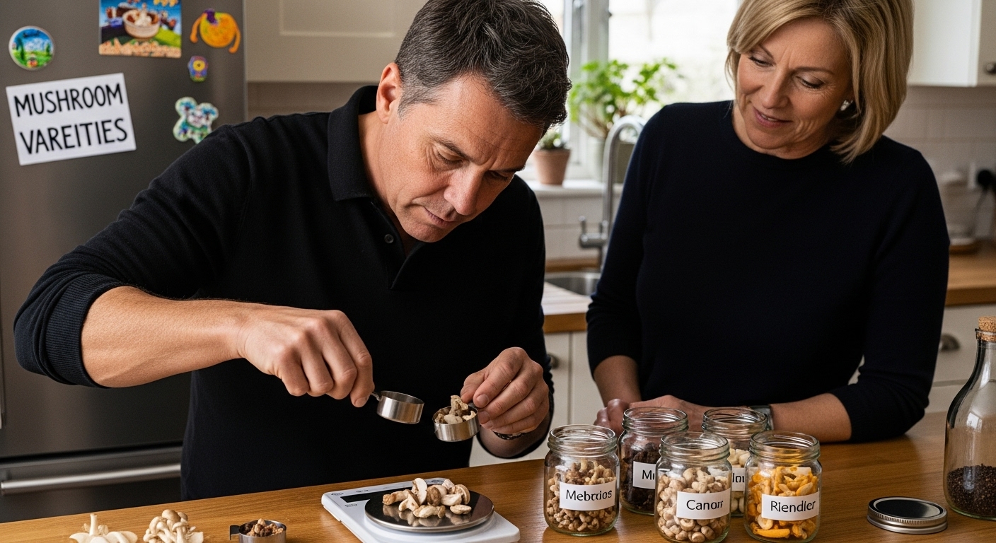 mushroom varieties microdosing home