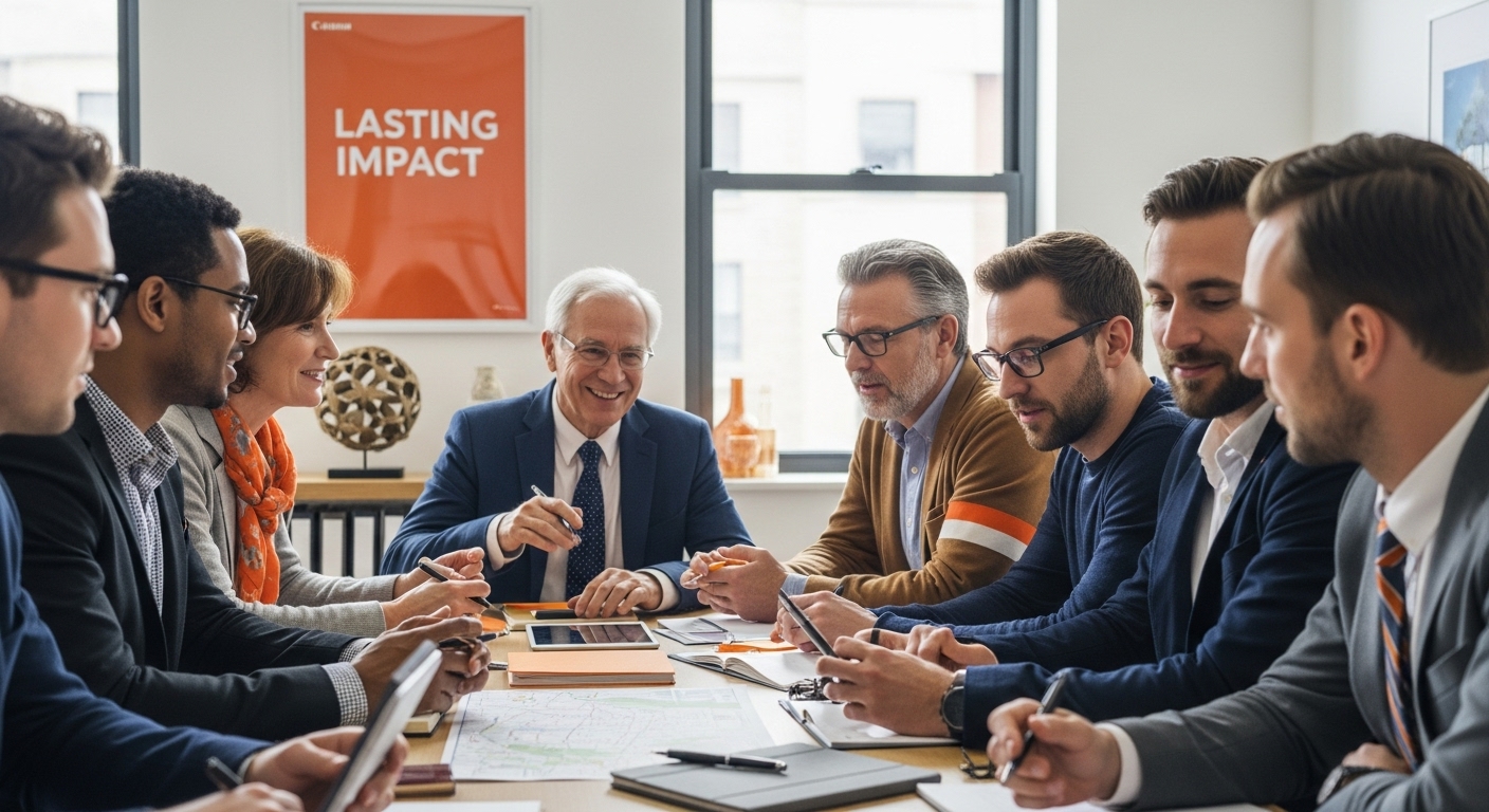 business partnership local impact