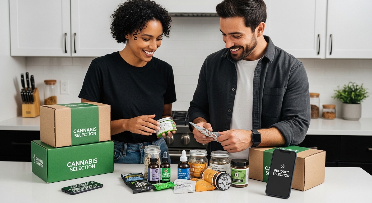 cannabis product selection