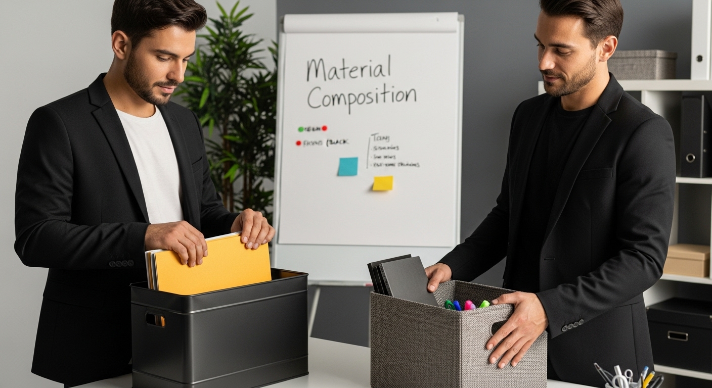 material storage bins office