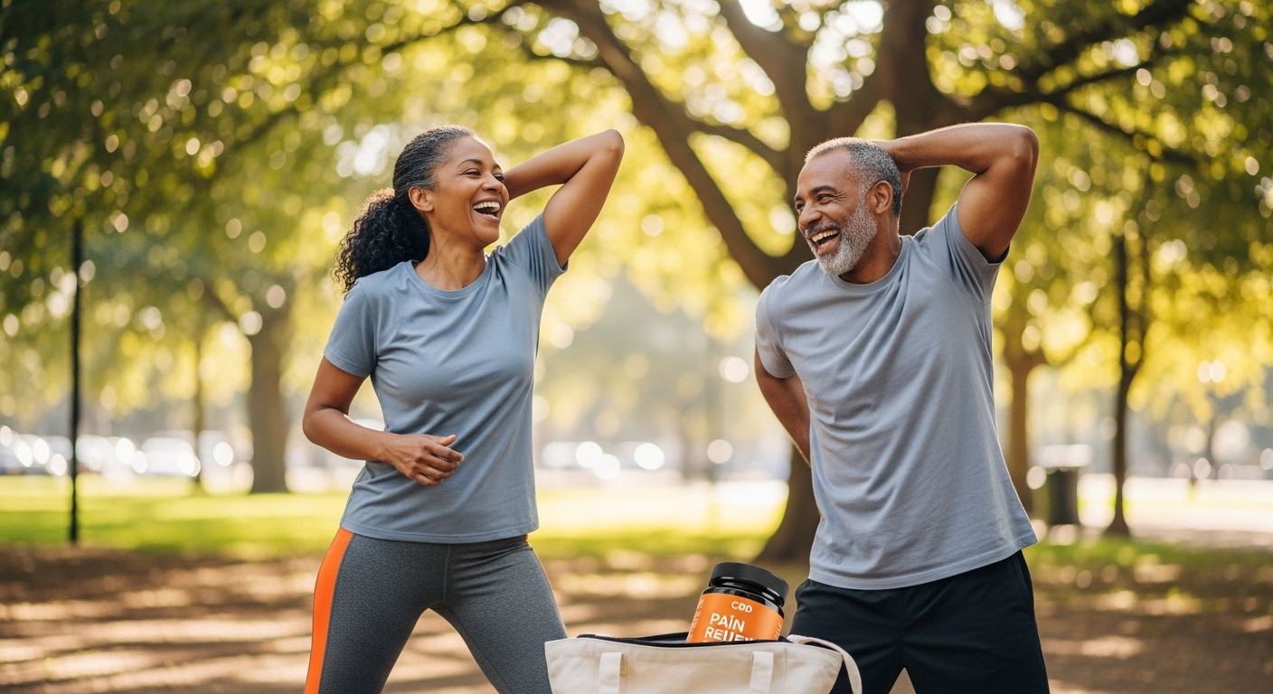 CBD pain relief exercise