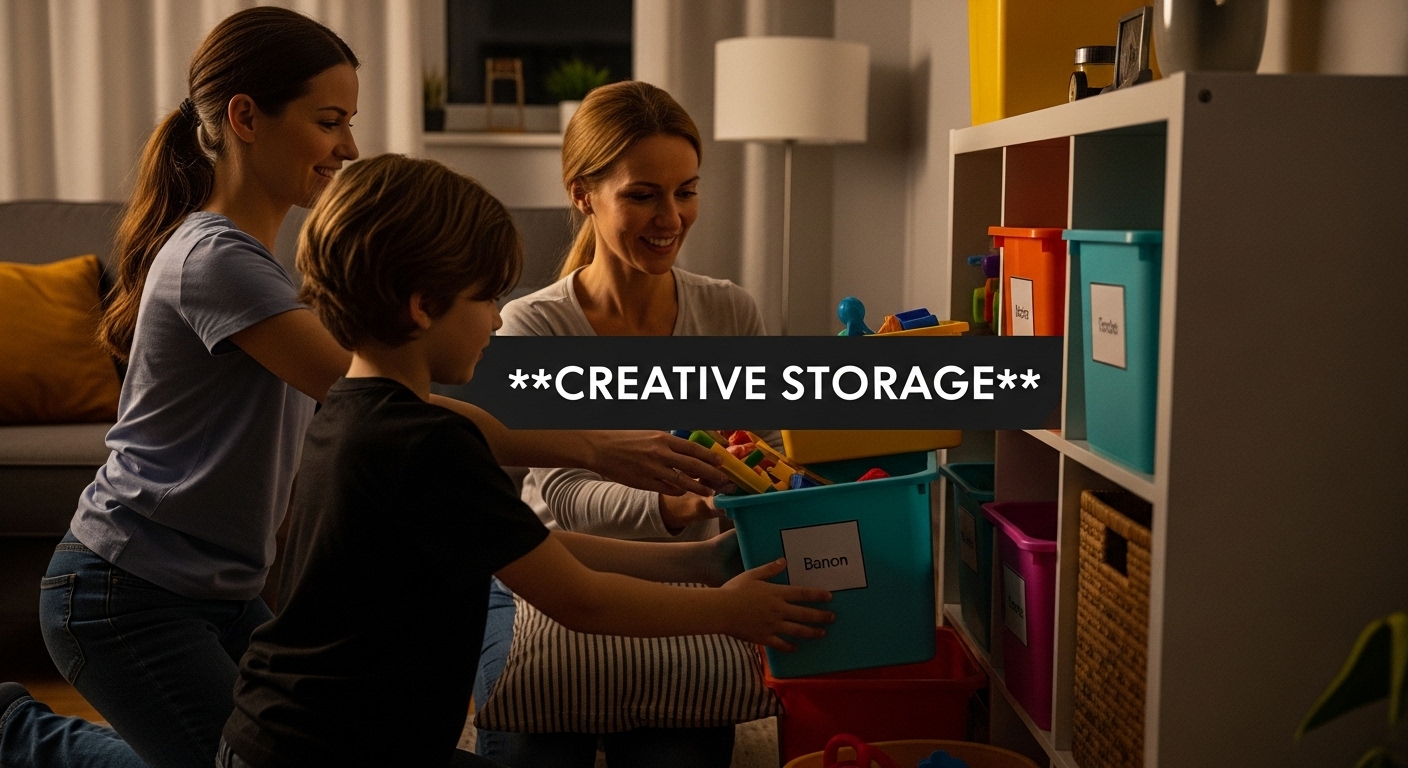 creative family storage