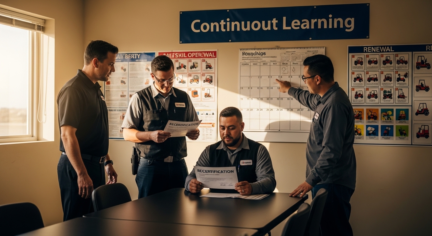 forklift license renewal training