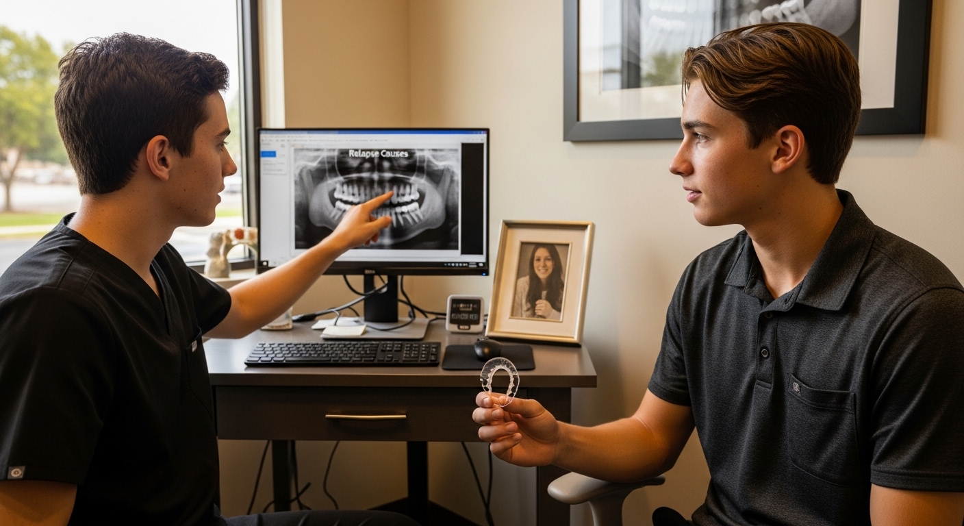 orthodontic relapse causes