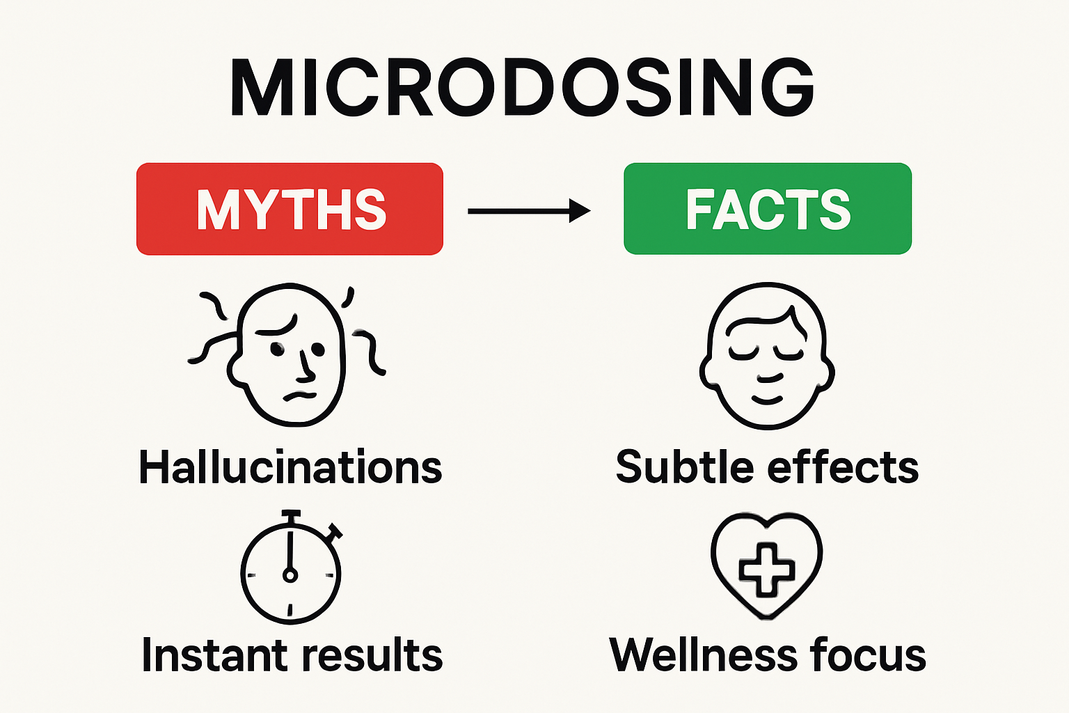 Understanding Microdosing Misconceptions for Wellness, KIND STRANGER
