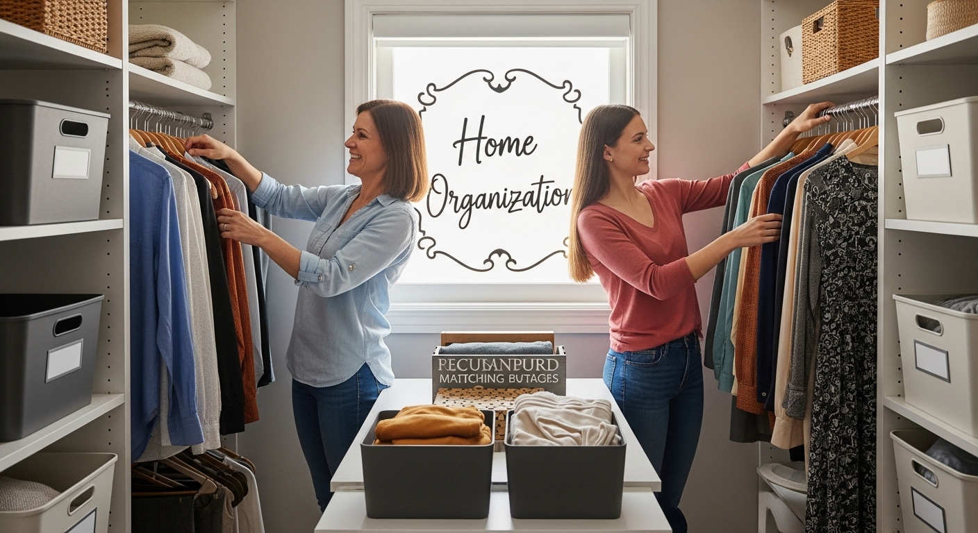 home organization wardrobe