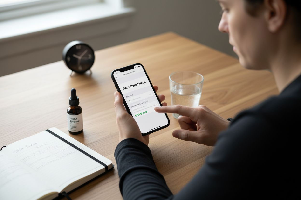THCA dosage tracking