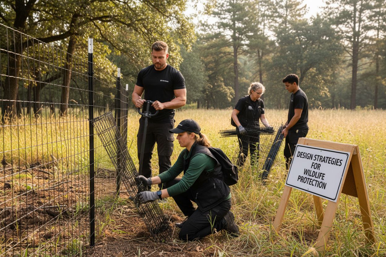 fencing installation conservation