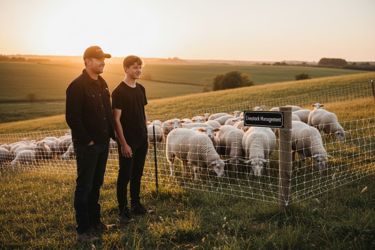 livestock management fence