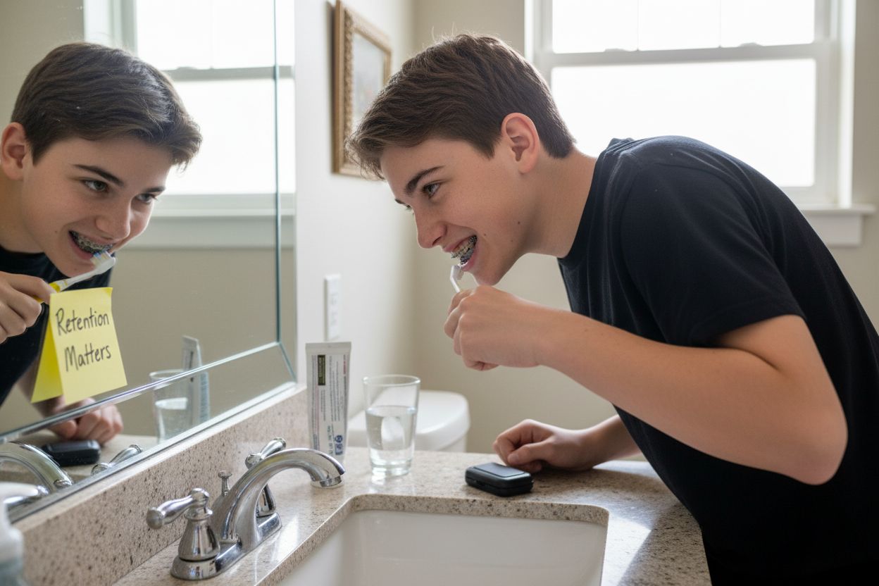 braces aftercare retention