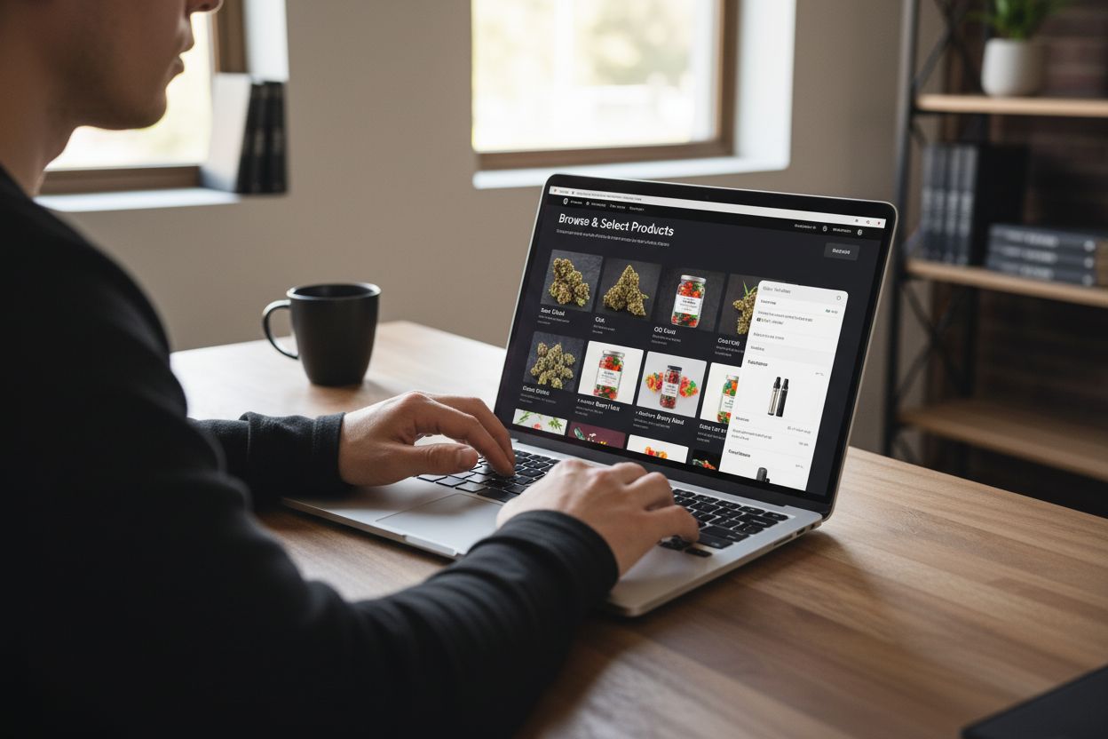 cannabis product browsing