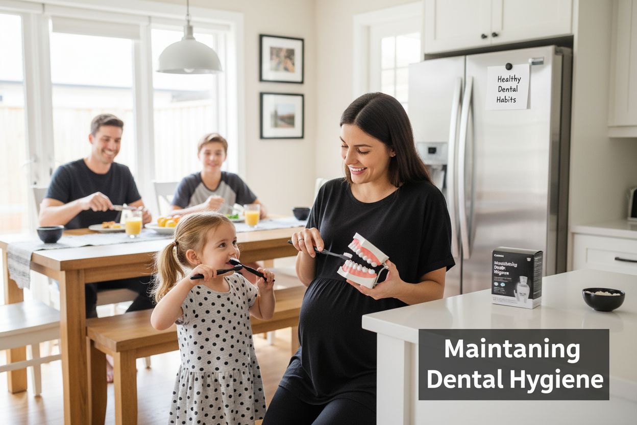 pregnant woman dental hygiene