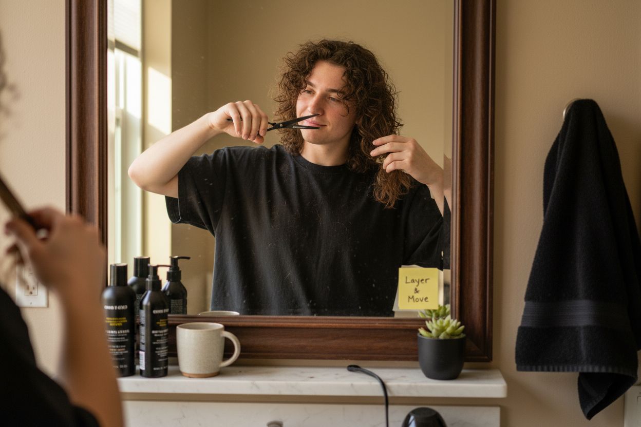 home hair texturizing