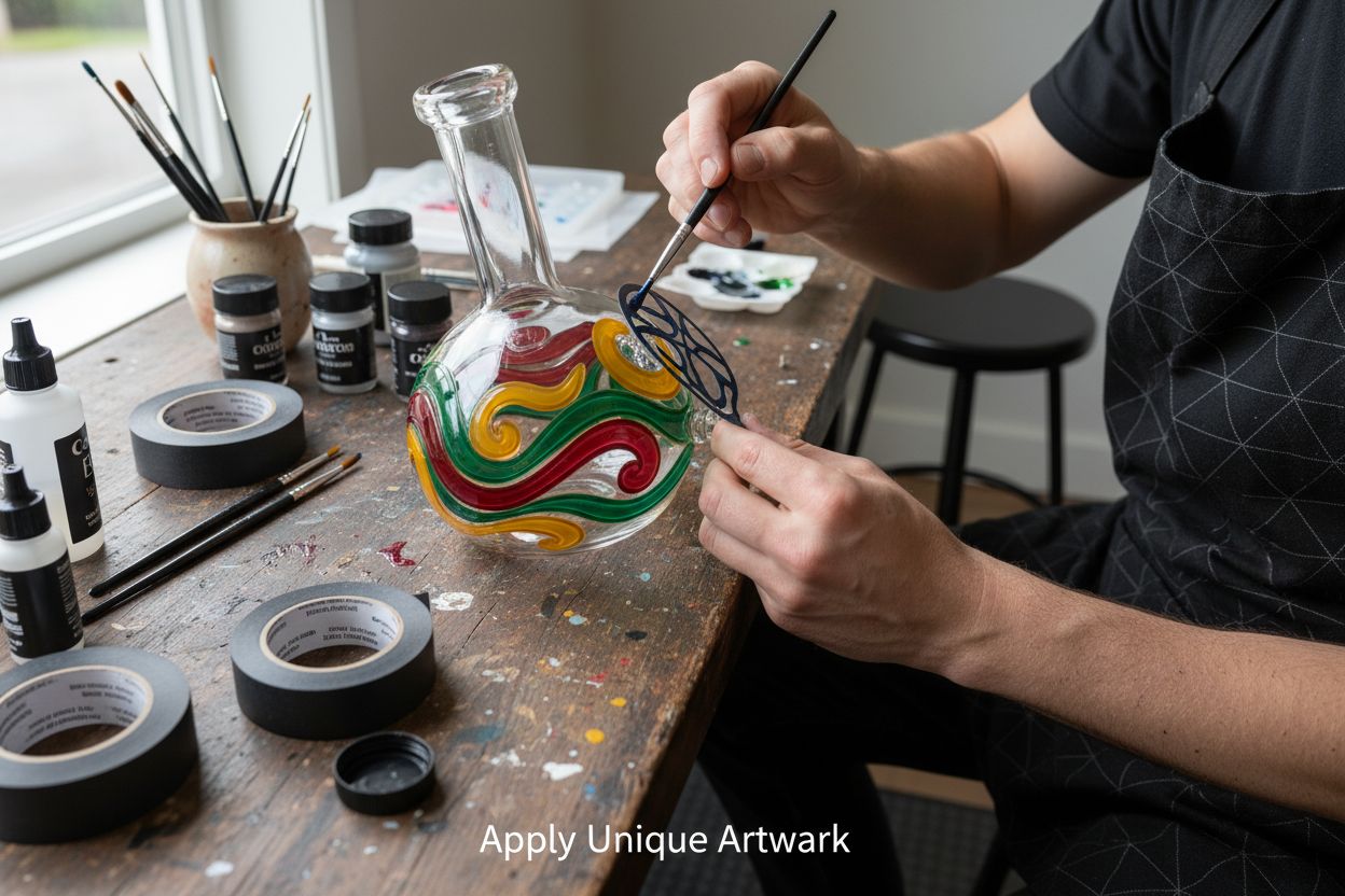 bong decoration process