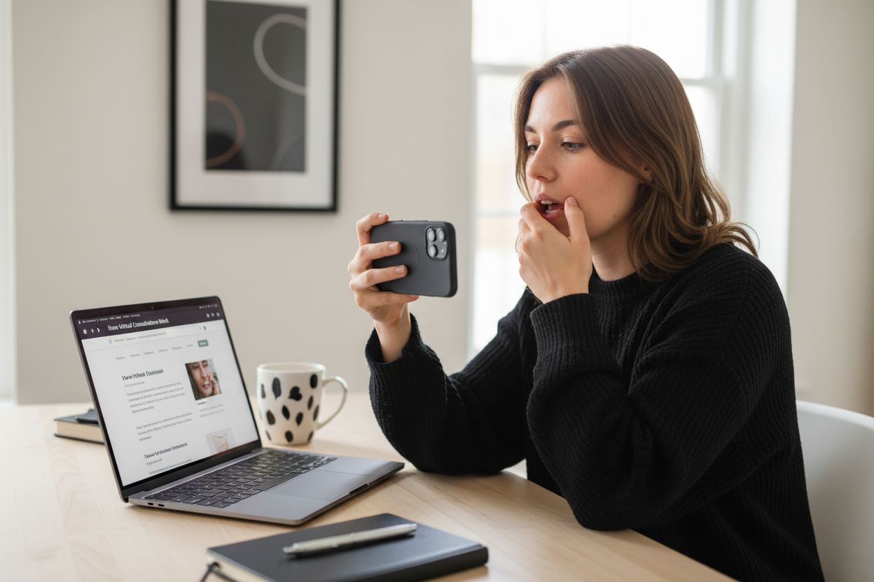 virtual dental photo patient