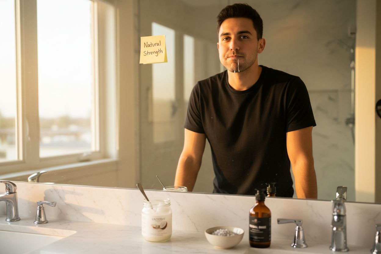 natural oral care routine