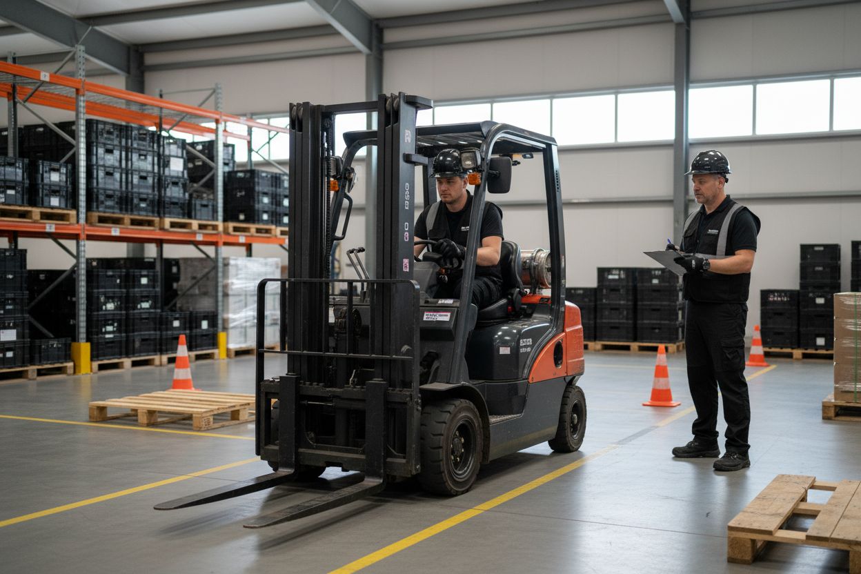 forklift certification exam