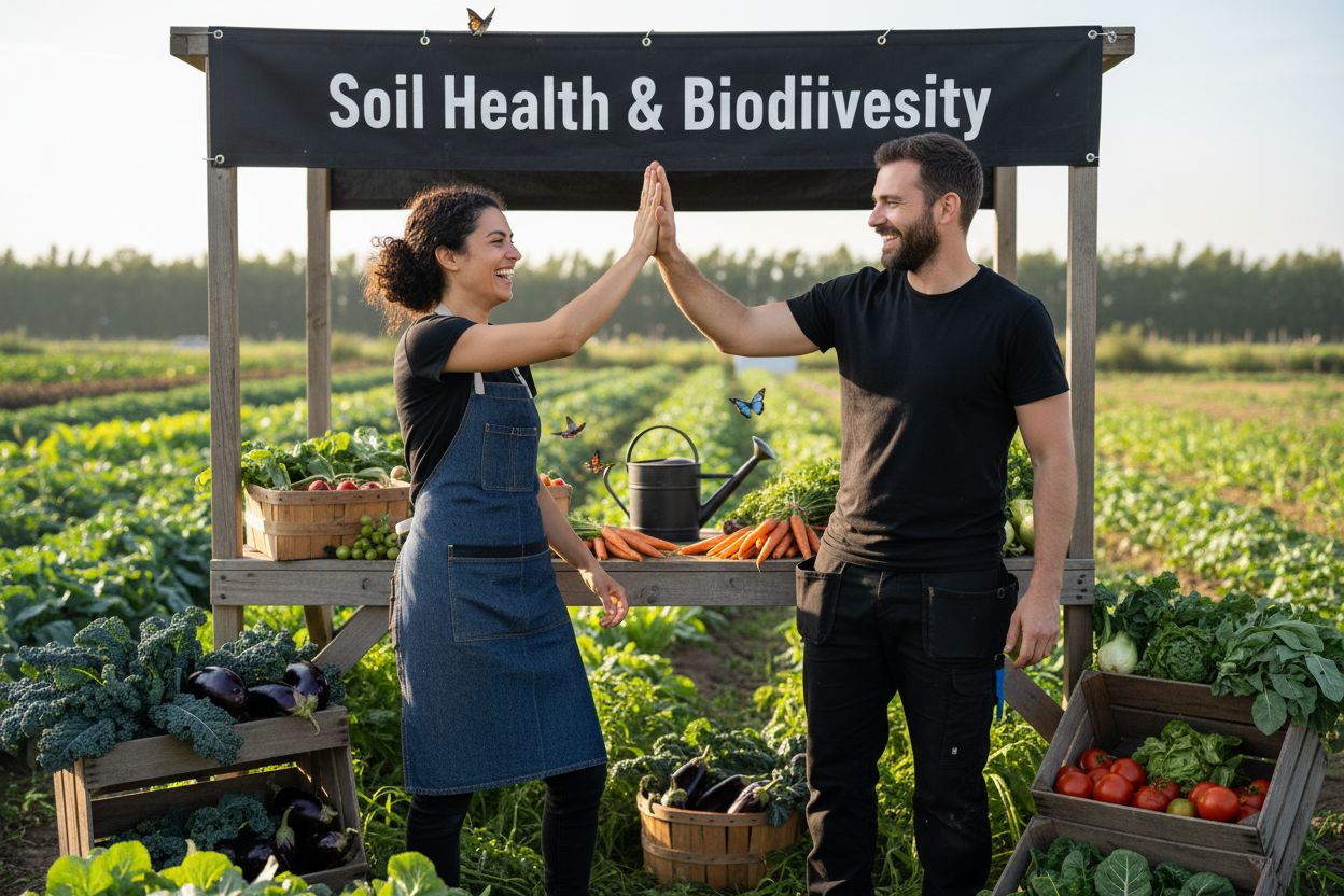 organic farming soil biodiversity