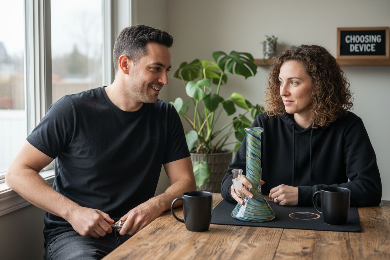 choosing bong or pipe