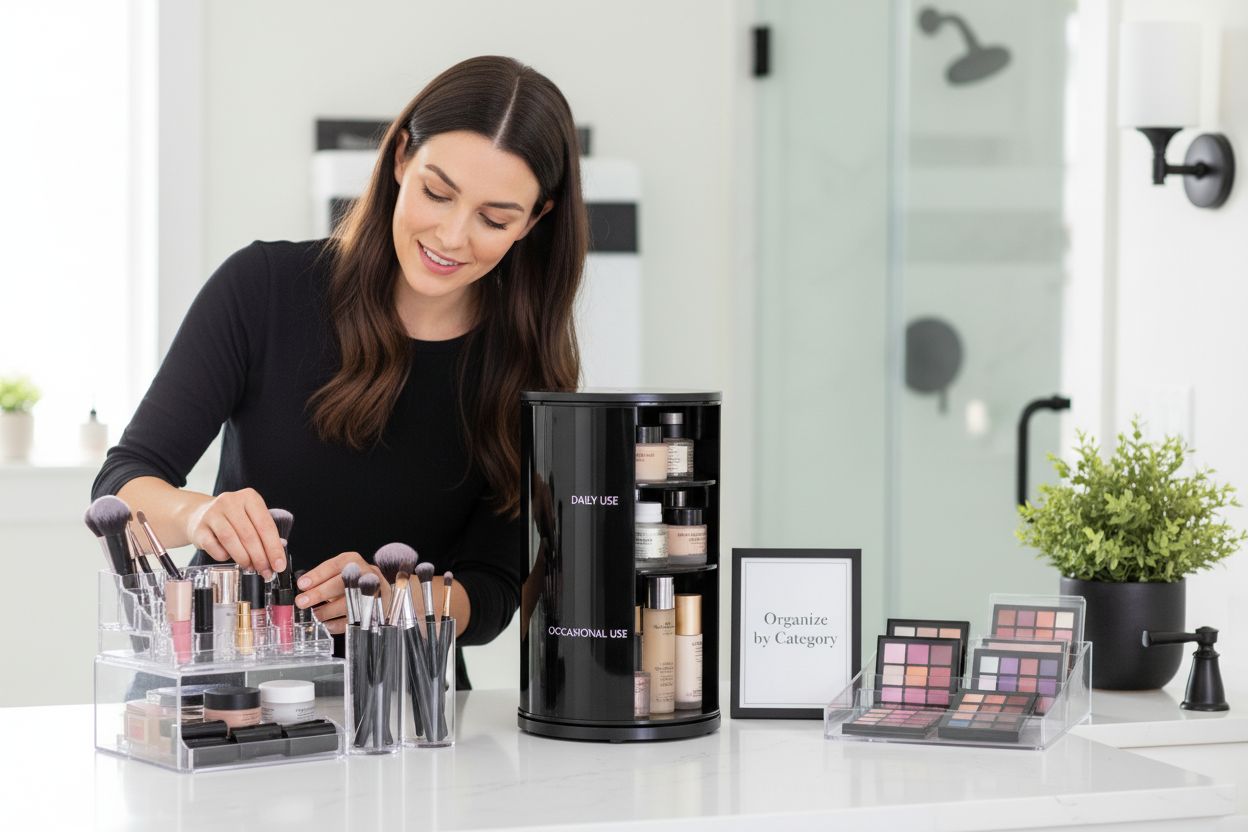 makeup storage organization