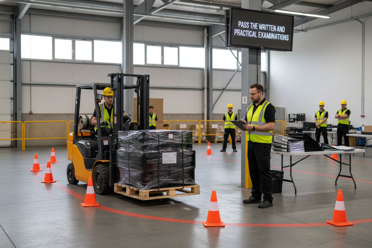 forklift practical exam