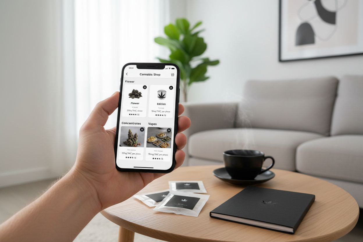 cannabis product selection