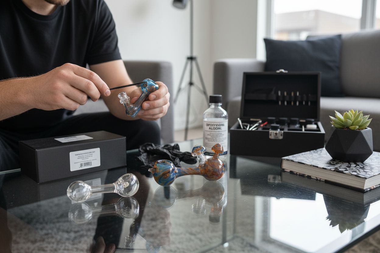 glass pipe maintenance