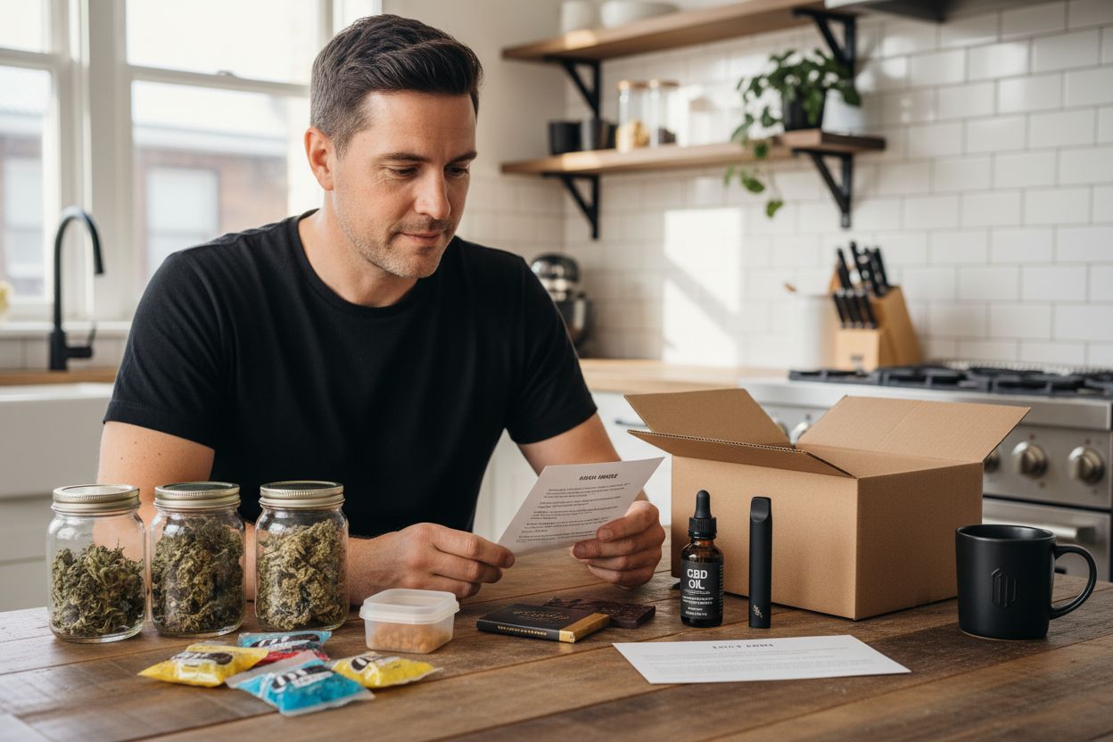 cannabis bundle unpacking